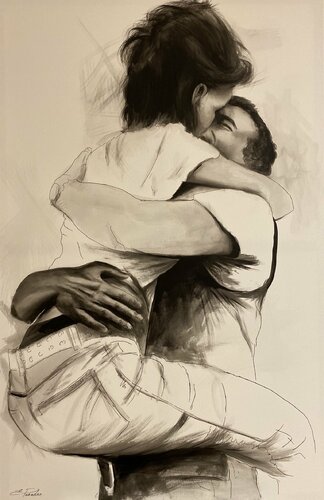 Love. Rt par Eka Peradze, Peinture en vente sur Singulart