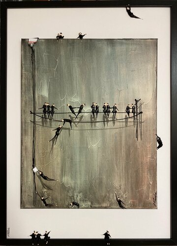 Action. Freedom -43 par Eka Peradze, Peinture en vente sur Singulart