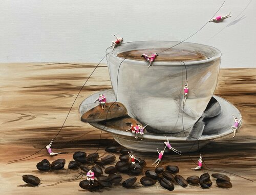 action. Freiheit lX15 di Eka Peradze, Pittura in vendita su Singulart