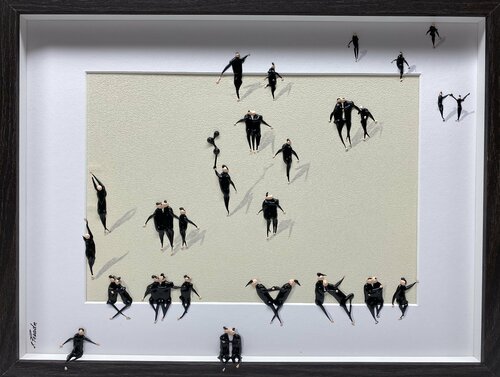 (action) freedom. 18-2417 di Eka Peradze, Pittura in vendita su Singulart