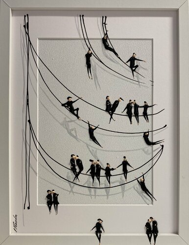 Action. Freiheit XIIl1.U di Eka Peradze, Pittura in vendita su Singulart