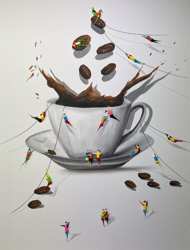action. Freiheit lX15oi di Eka Peradze, Pittura in vendita su Singulart
