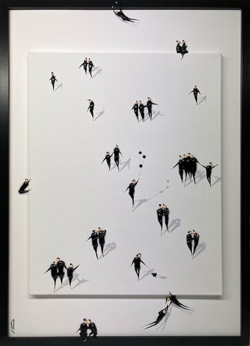 Action. Freiheit.-14-567 di Eka Peradze, Pittura in vendita su Singulart