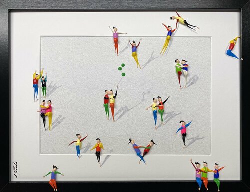 Action.Freiheit Vl-3PJ di Eka Peradze, Pittura in vendita su Singulart