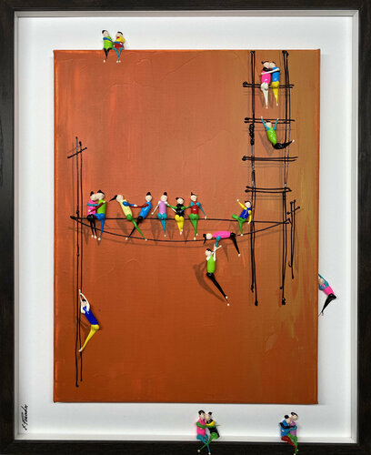 Freiheit.-14-89UO di Eka Peradze, Pittura in vendita su Singulart