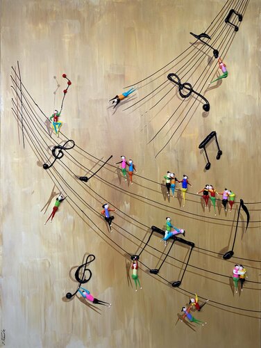 action. Freiheit lX1556 di Eka Peradze, Pittura in vendita su Singulart