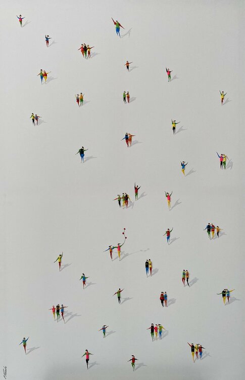 3D Freedom. Acrylic Eka Peradze