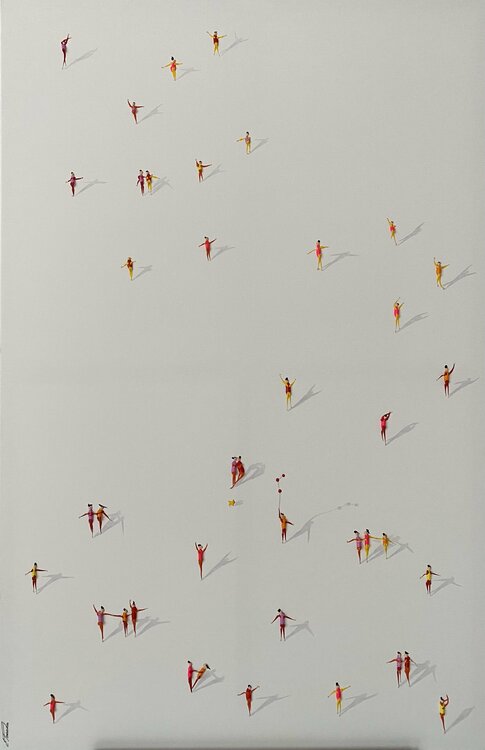 3D Freedom. Acrylic Eka Peradze