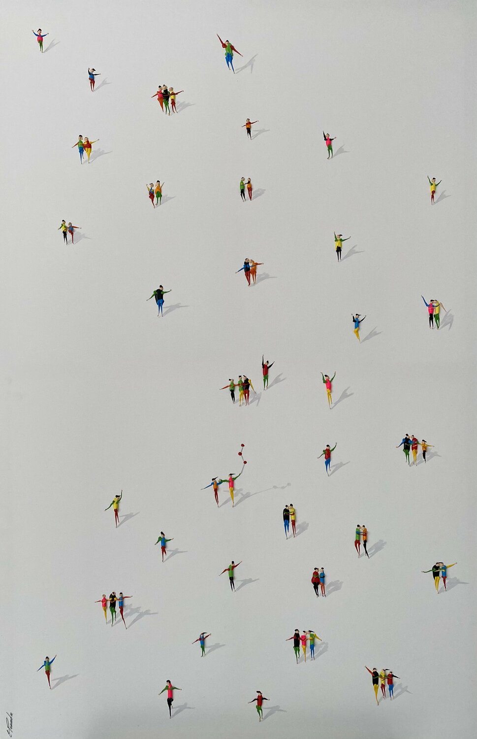 3D Freedom. Acrylic Eka Peradze