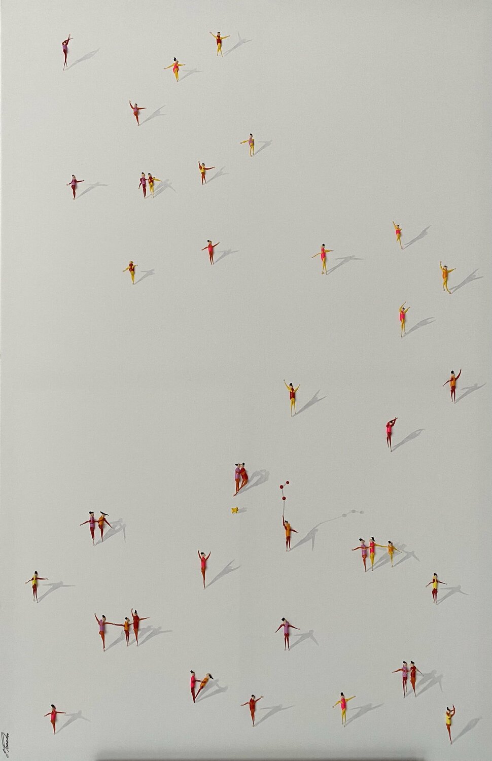 3D Freedom. Acrylic Eka Peradze