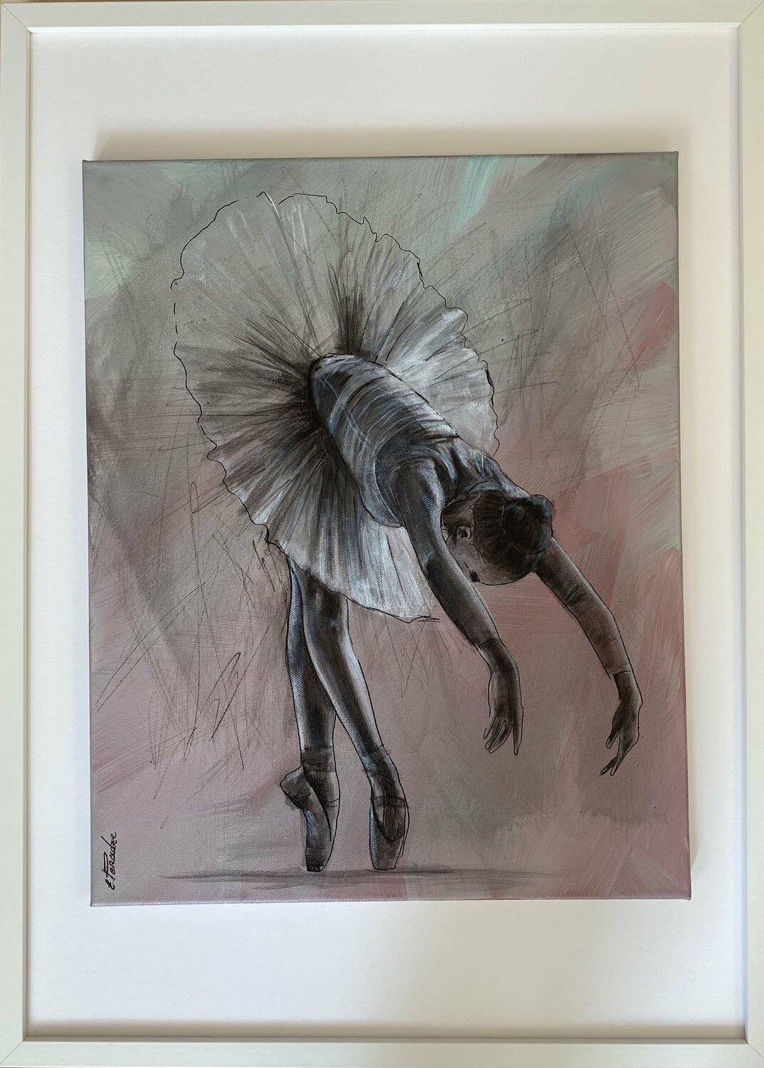 Action. Balerina Eka Peradze