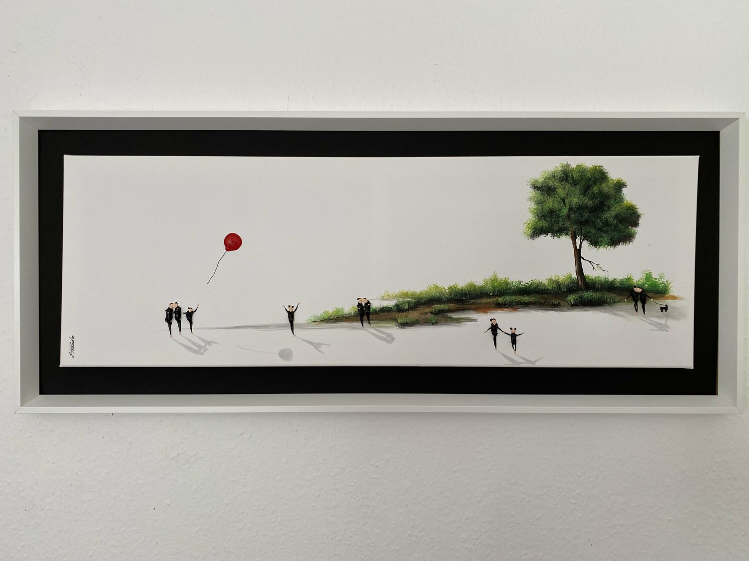 40x100cm (action) freedom. 21 Eka Peradze