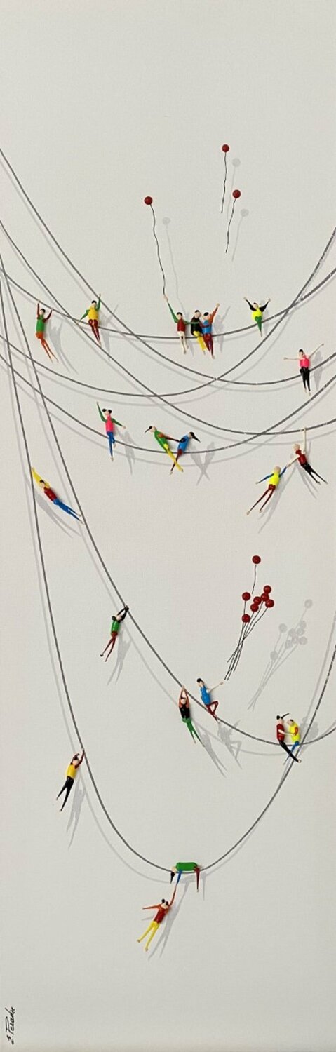only 3 days of action.freedo. 30x90cm Eka Peradze