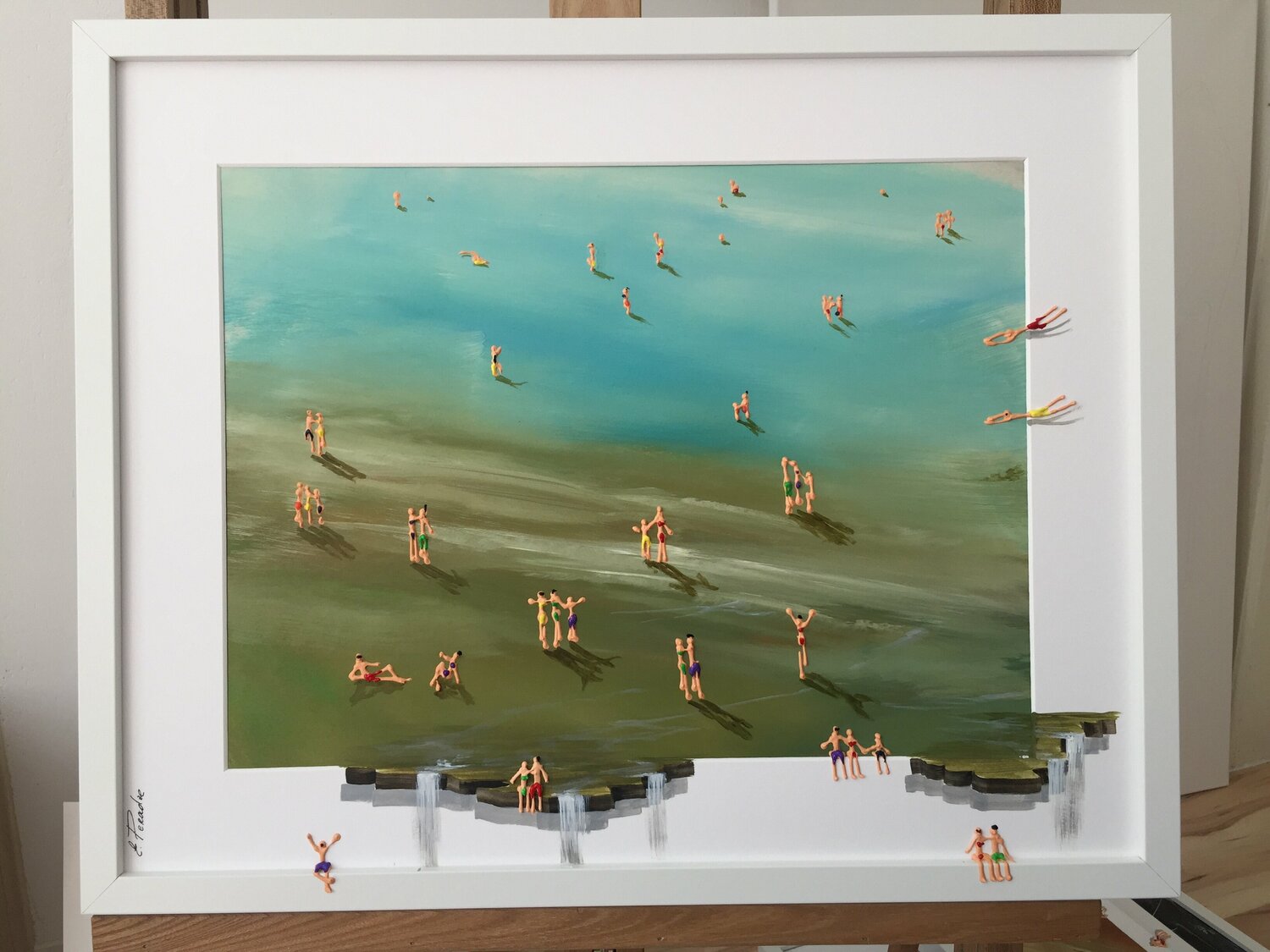 WORKS ON COMMISSION. Similar paintings Eka Peradze