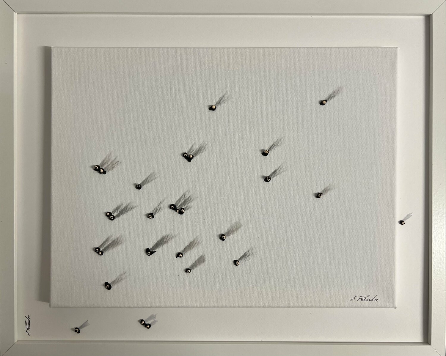 Action.Freedom. Love ❤️♥️Qw Eka Peradze Originalgemälde zu verkaufen