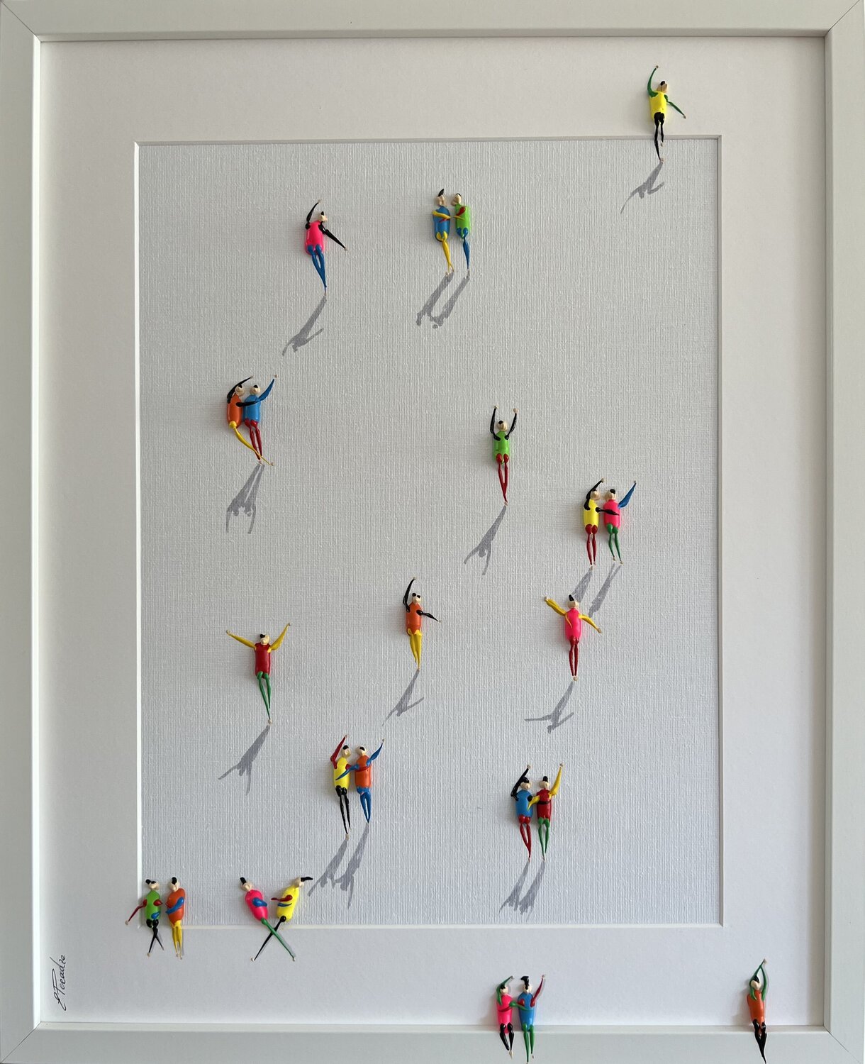 Action. Freedom. Love. EKA♥️P♥️ Eka Peradze Originalgemälde zu verkaufen