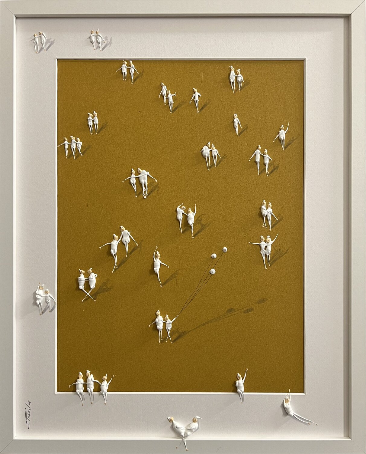 Action. Freedom. Love. EKA♥️.P♥️ Eka Peradze Originalgemälde zu verkaufen