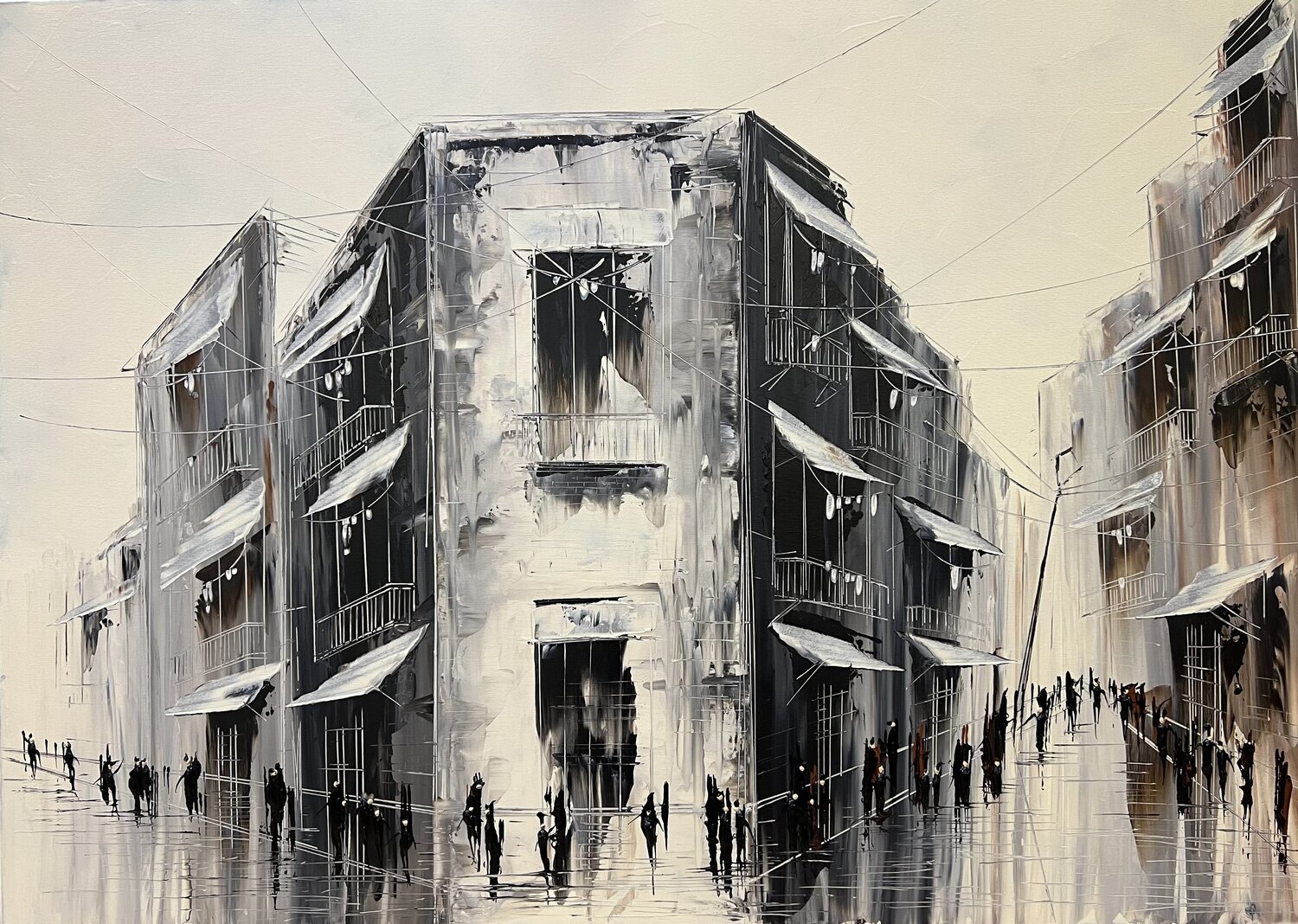 In the city. Eka Peradze Eka Peradze