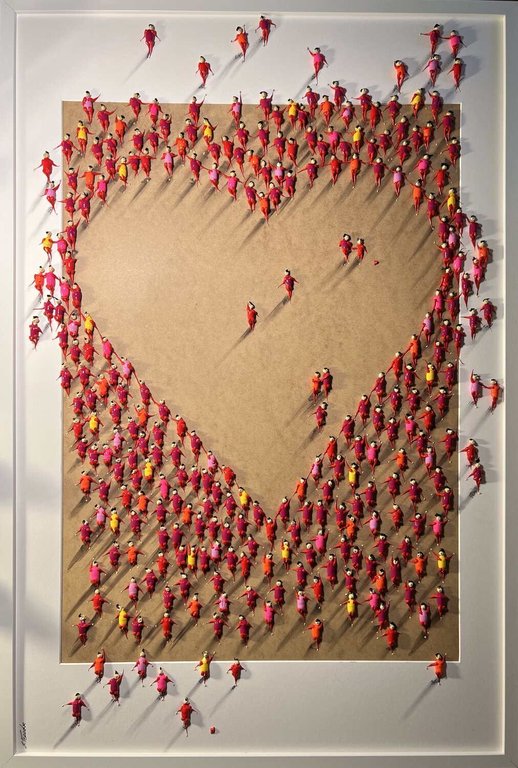 Action.Freedom. Love ❤️.♥️Ek Eka Peradze Originalgemälde zu verkaufen