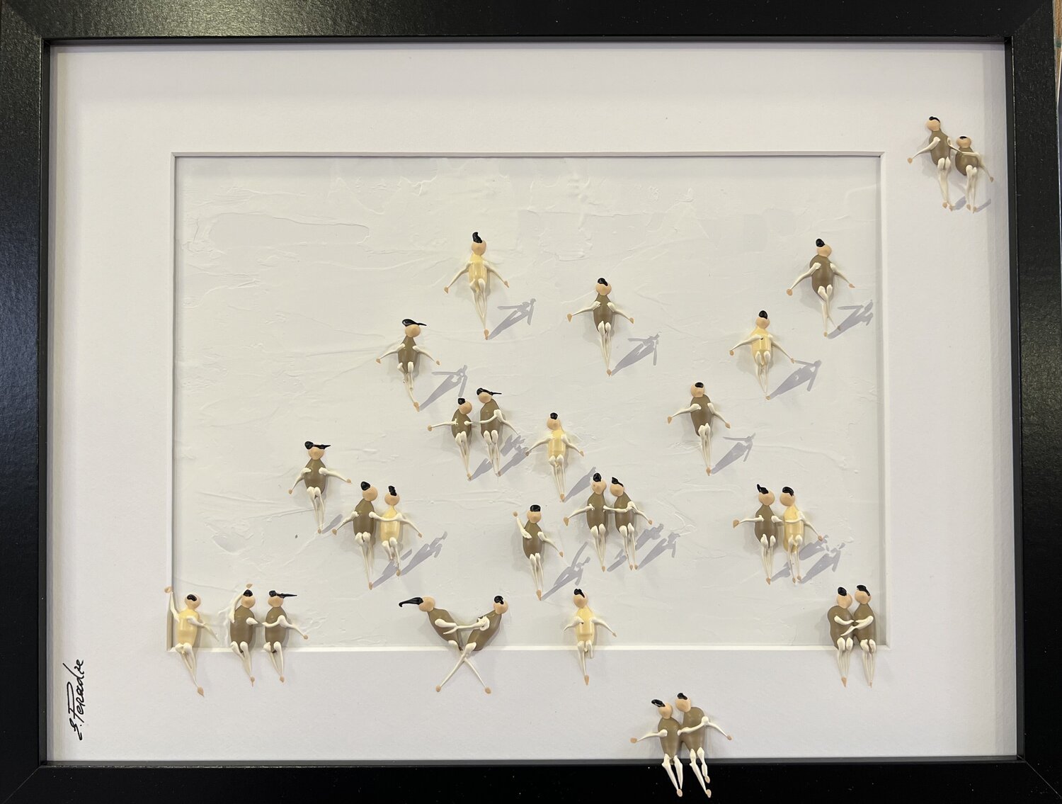 Action.Freedom. Love ❤️.♥️Eka Eka Peradze Originalgemälde zu verkaufen