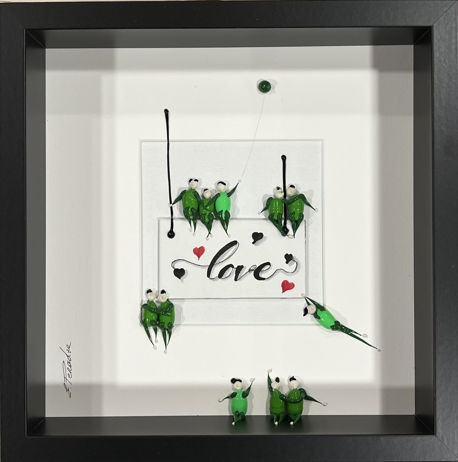 Action.Freedom. Love ❤️.♥️Ek Eka Peradze Originalgemälde zu verkaufen