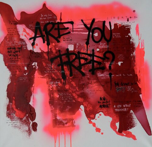 Neon tears by Dana Kathy, Painting for Sale on Singulart