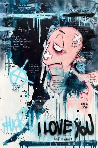 Tomy Tonicblue by Dana Kathy, Painting for Sale on Singulart