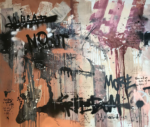 Mad World by Dana Kathy, Painting for Sale on Singulart