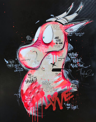 This is not a horse by Dana Kathy, Painting for Sale on Singulart