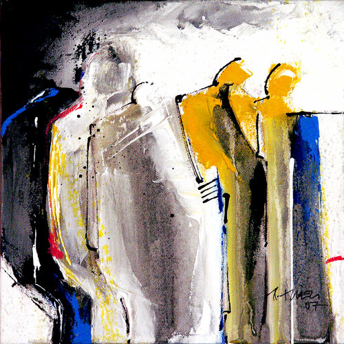 Weggefährten (1065) van Robert Süess, Schilderij te koop op Singulart