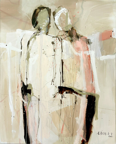 Zusammen wachsen (2100) di Robert Süess, Pittura in vendita su Singulart