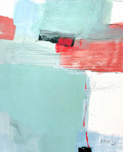 Zauber der Eisblumen (2258) van Robert Süess, Schilderij te koop op Singulart