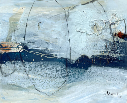 Meer der Tränen (2235) van Robert Süess, Schilderij te koop op Singulart