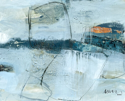 Leben im Eiszauber (2236) di Robert Süess, Pittura in vendita su Singulart