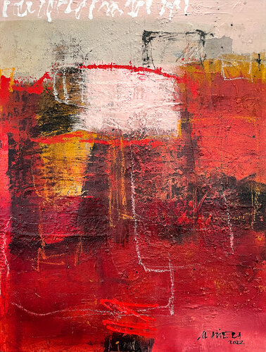 Eingebunden (0979) van Robert Süess, Schilderij te koop op Singulart