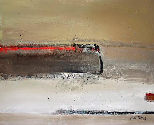 Eine Geschichte vom Meer (2382) van Robert Süess, Schilderij te koop op Singulart