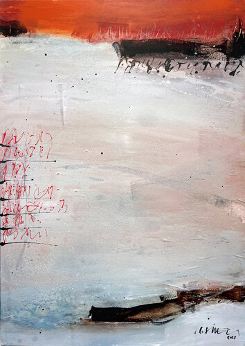 Wellen in der Dämmerung (2357) par Robert Süess, Peinture en vente sur Singulart