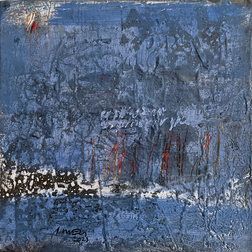 Zeitzeichen (1174) van Robert Süess, Schilderij te koop op Singulart