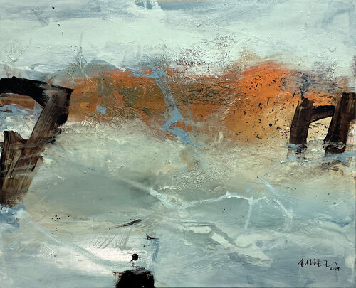 Herbstfärbung (2425) de Robert Süess, Pintura a la venta en Singulart