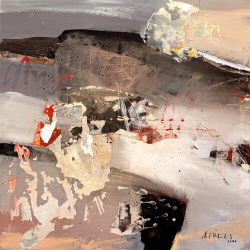 Die Stille nach dem Sturm (2804) van Robert Süess, Schilderij te koop op Singulart