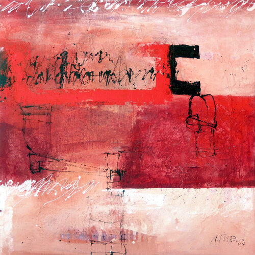 Fantasiezone (0967) van Robert Süess, Schilderij te koop op Singulart