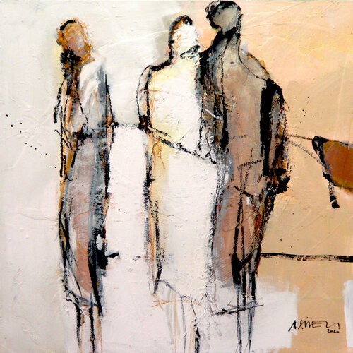 Rendezvous ( 2050) di Robert Süess, Pittura in vendita su Singulart