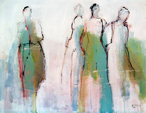 Garten der Verführung (1332) di Robert Süess, Pittura in vendita su Singulart