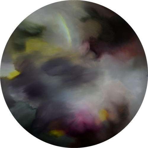 Blink and you will miss it, Nordlicht van Annette Goessel, Schilderij te koop op Singulart