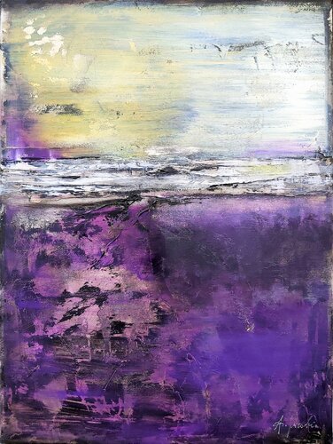 Between Earth and Sky - Abstract von Andrea Jacobi, Malerei kaufen auf Singulart