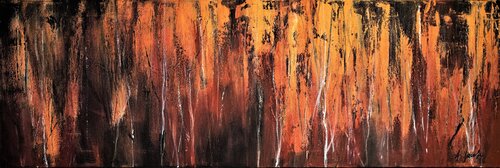 Endless Forest 2 - Landscape Painting. Forest. Impressionism. Figurative. von Andrea Jacobi, Malerei kaufen auf Singulart