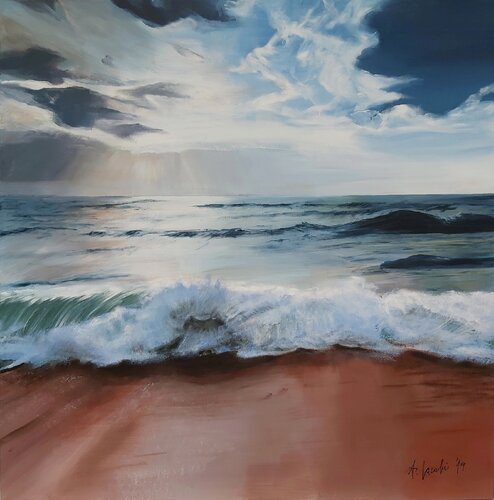 Symphony of the Sea von Andrea Jacobi, Malerei kaufen auf Singulart