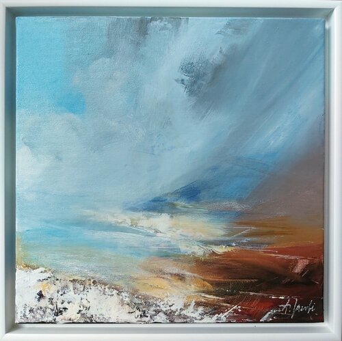 Where Heaven and Earth Meet von Andrea Jacobi, Malerei kaufen auf Singulart