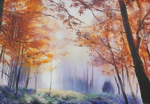 Epic Forest von Andrea Jacobi, Malerei kaufen auf Singulart