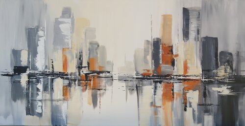 Urban Reflections 1 von Andrea Jacobi, Malerei kaufen auf Singulart